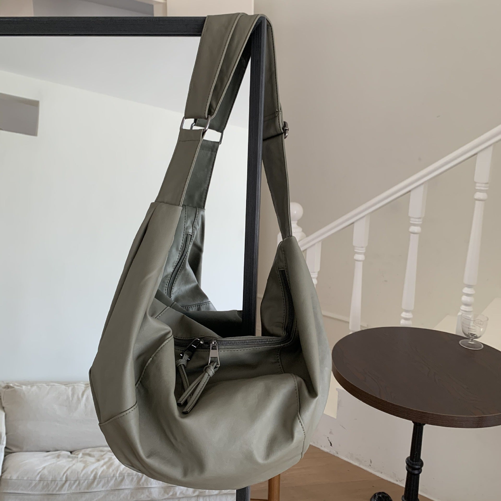 Versatile Casual Large Capacity Solid Color Women's Bag