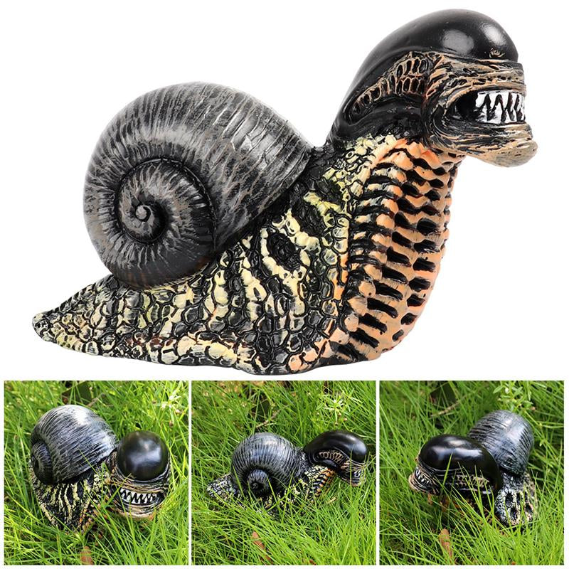 Snail Home Decoration Garden Design Evil Snail Resin Crafts Snail Decoration
