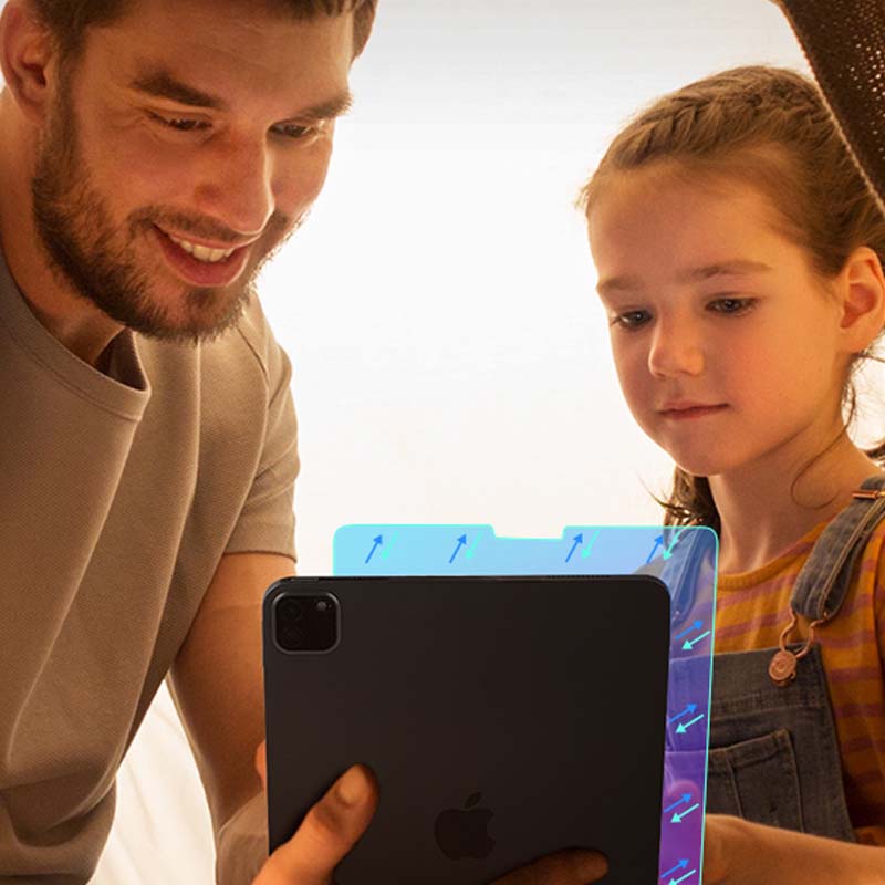 Compatible with Apple, IPad Tempered Full Screen Green Light Eye Protection HD Film
