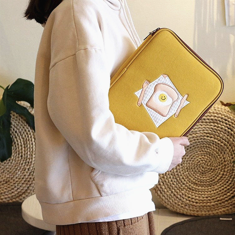 Compatible with Apple, ipad Tablet Notebook Computer Liner Bag 11 inch 13 inch Handheld Digital Storage Bag
