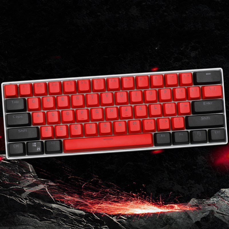 PBT transparent keycap
