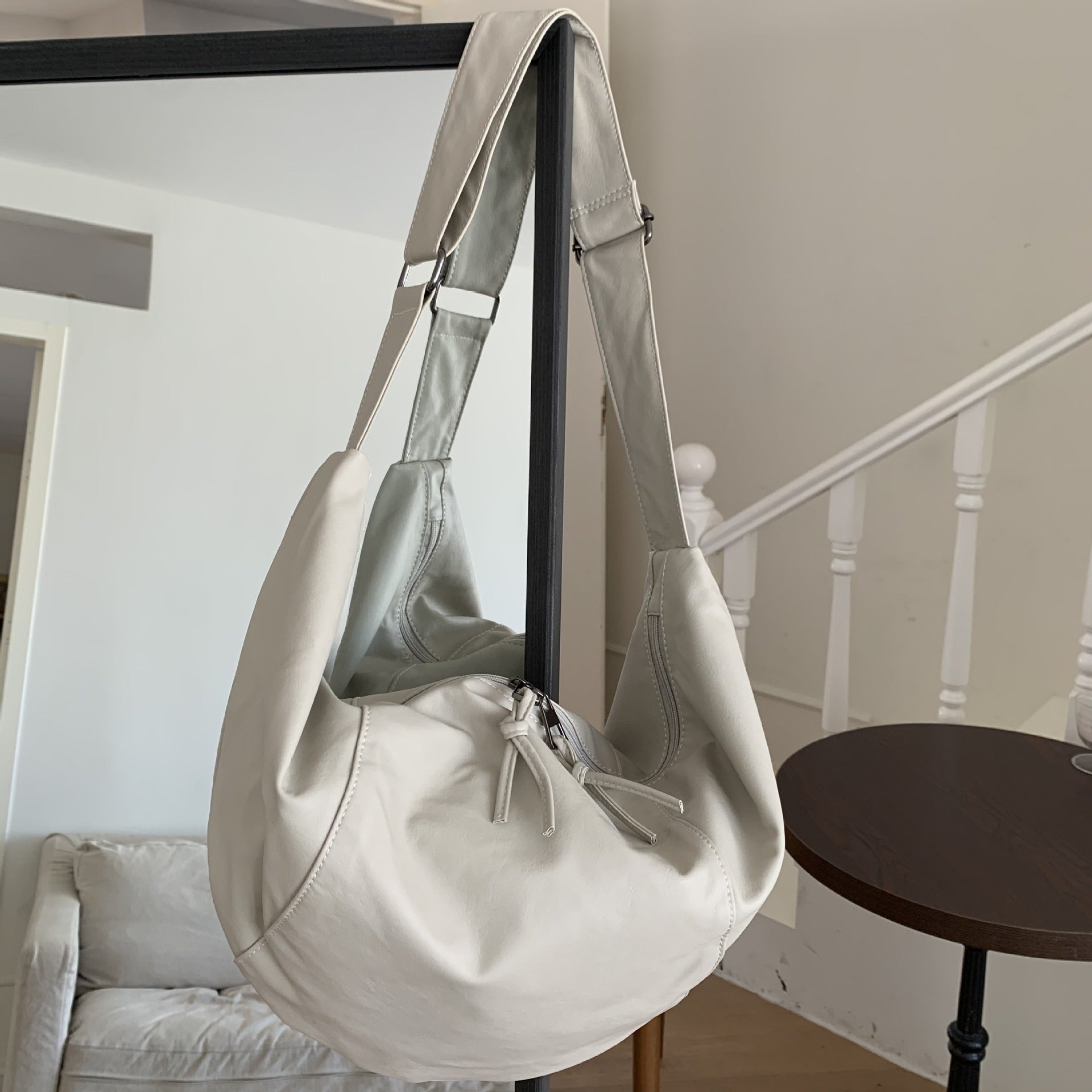 Versatile Casual Large Capacity Solid Color Women's Bag