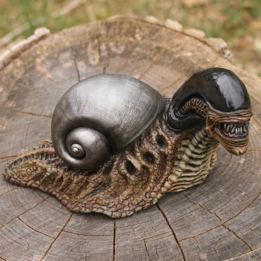 Snail Home Decoration Garden Design Evil Snail Resin Crafts Snail Decoration