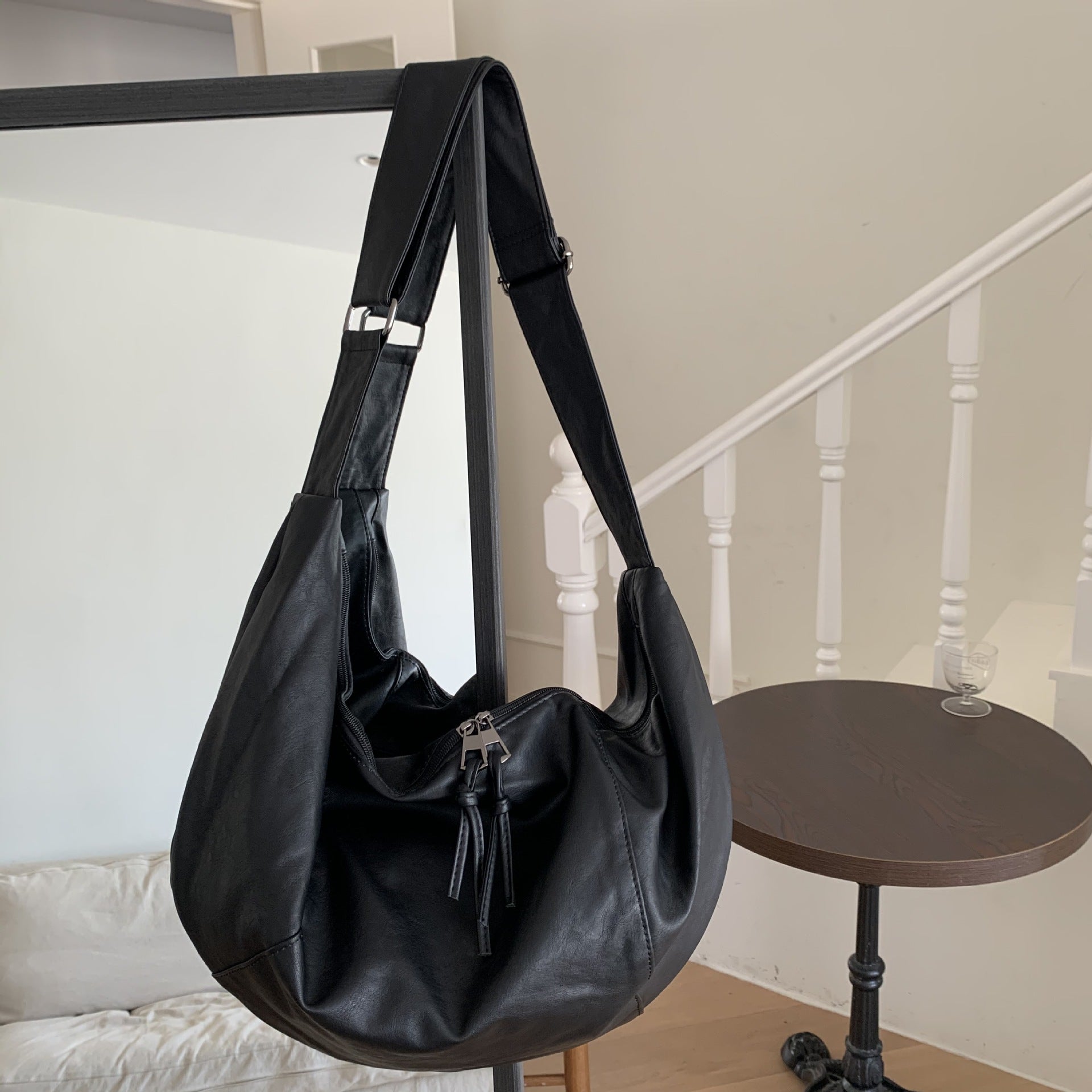 Versatile Casual Large Capacity Solid Color Women's Bag