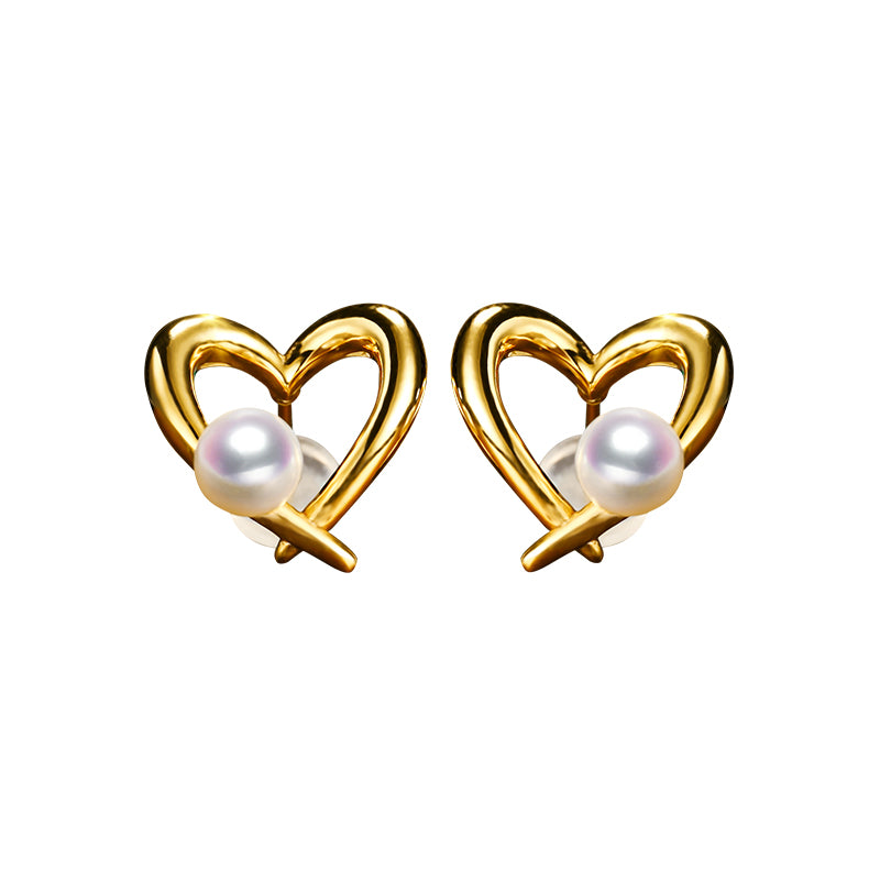 Women's Natural Pearl Earrings