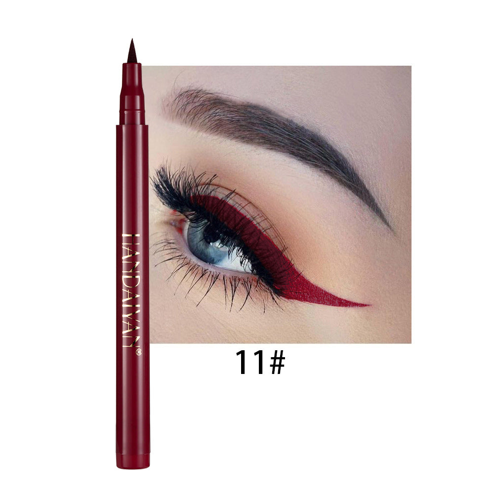 DIY Color Painting Is Not Easy To Smudge Matte Eyeliner