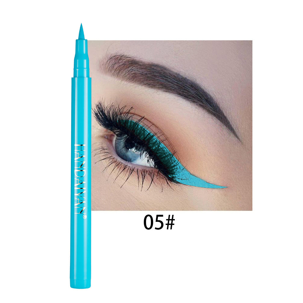 DIY Color Painting Is Not Easy To Smudge Matte Eyeliner