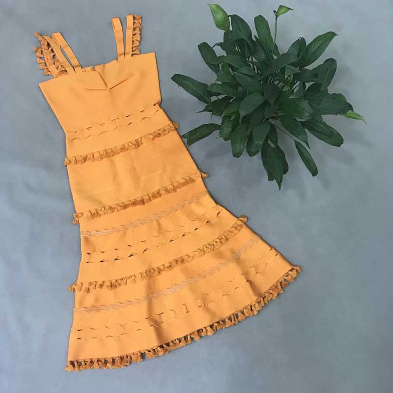 Slim And Elegant Medium Length A-Line Skirt Bandage