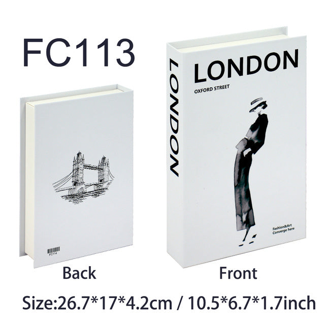 Luxury Fake Books For Decoration Openable Simulation Book St