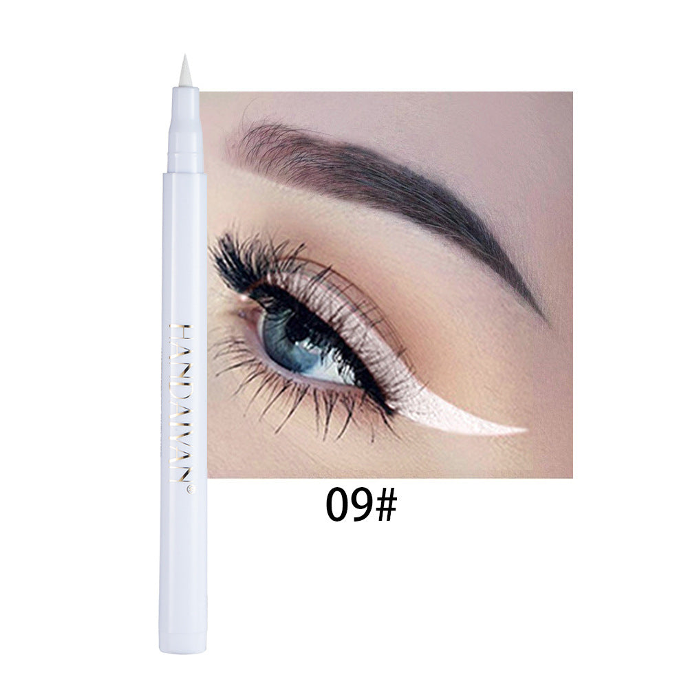 DIY Color Painting Is Not Easy To Smudge Matte Eyeliner