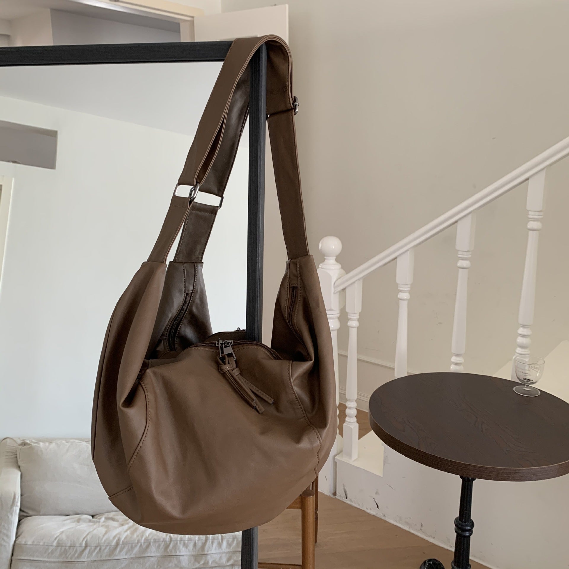 Versatile Casual Large Capacity Solid Color Women's Bag