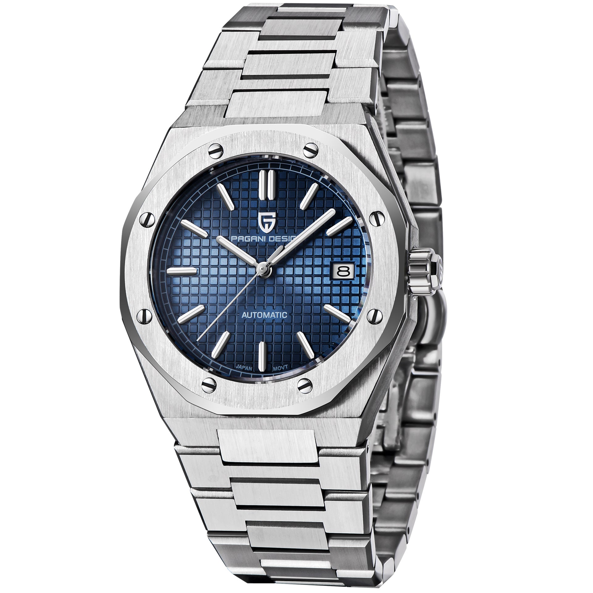 Men's Business Casual Steel Mechanical Watch