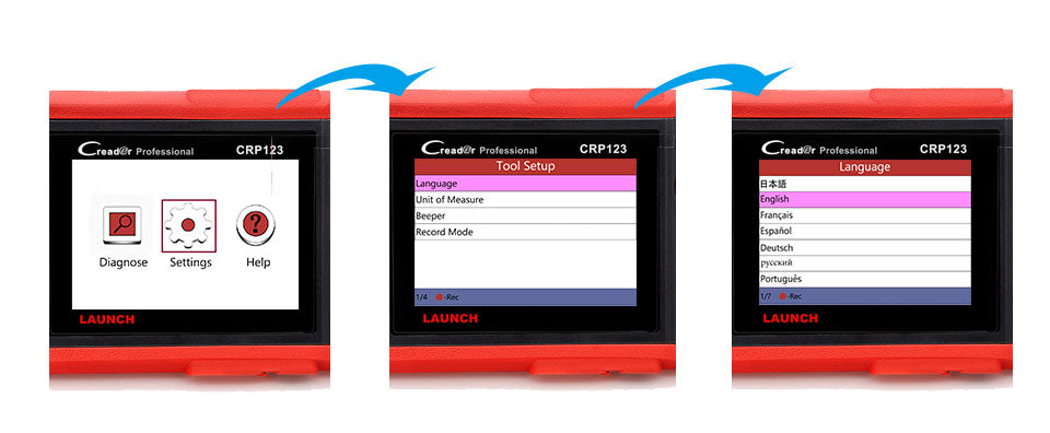 CRP123 Fault Detector Automobile Diagnosis Equipment