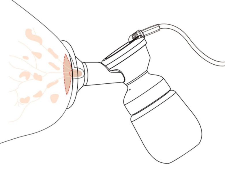 Breast pump electric bilateral