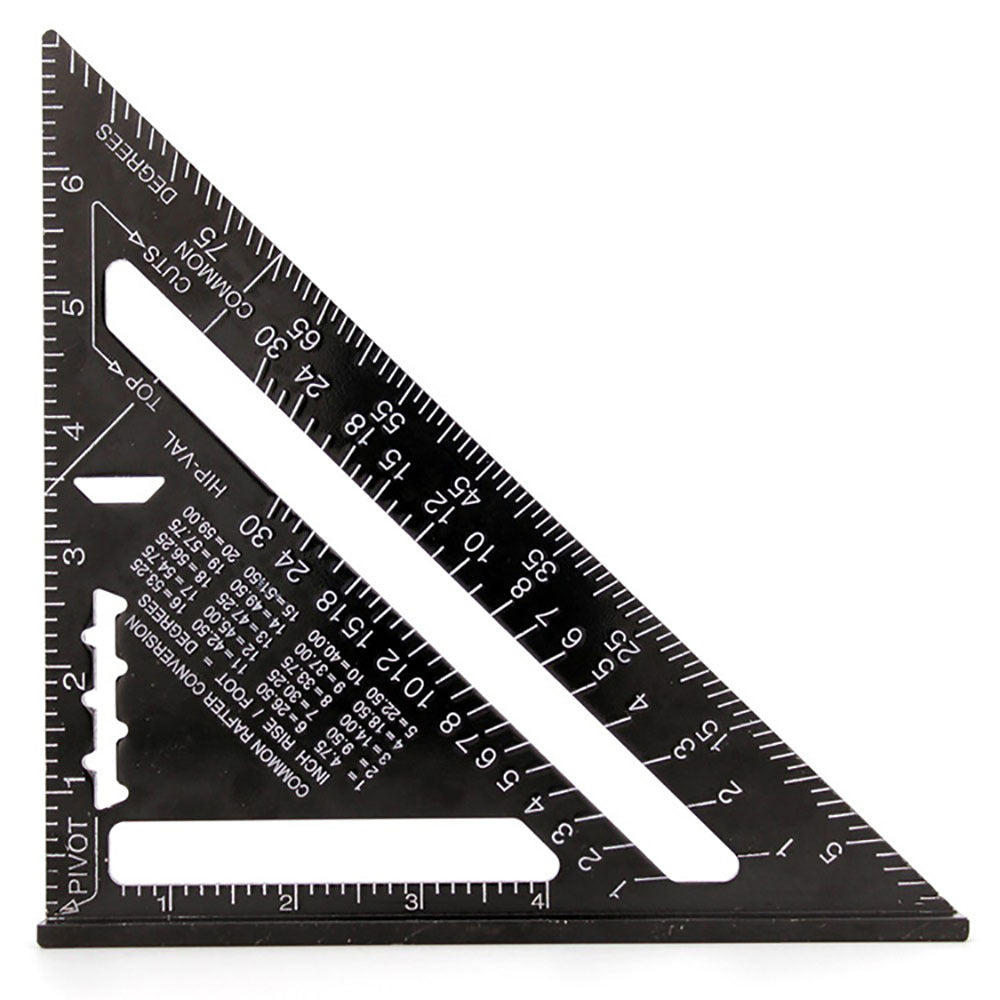 Aluminum alloy woodworking measuring square