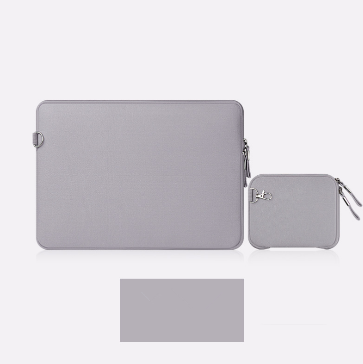 Compatible with Apple, Canvas Notebook Laptop Sleeve Case New Carry Bag Pouch Cover For Macbook Air Pro With Small Bag For Mouse