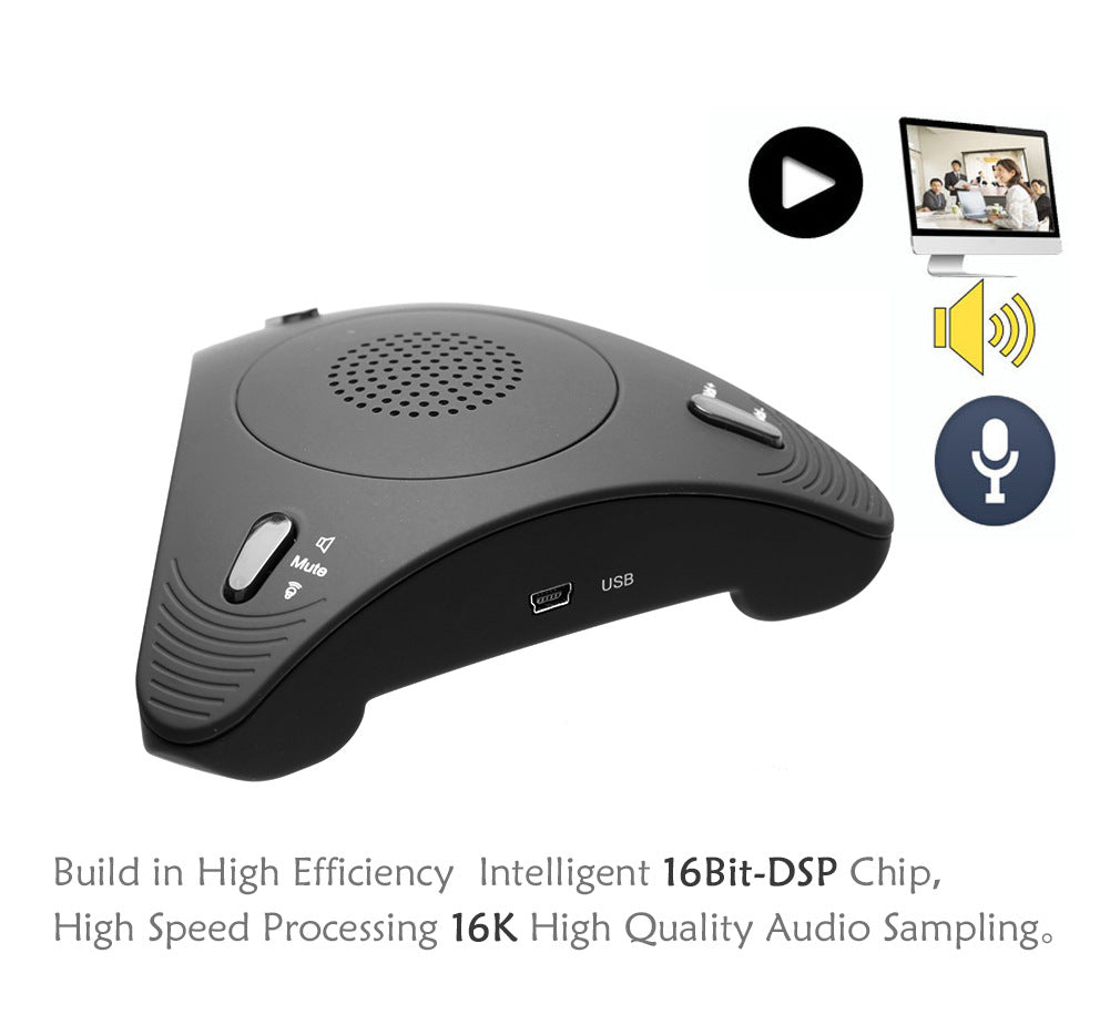 Video Conference Omnidirectional Microphoneconference Microphone Echo Canceller USB Free Drive