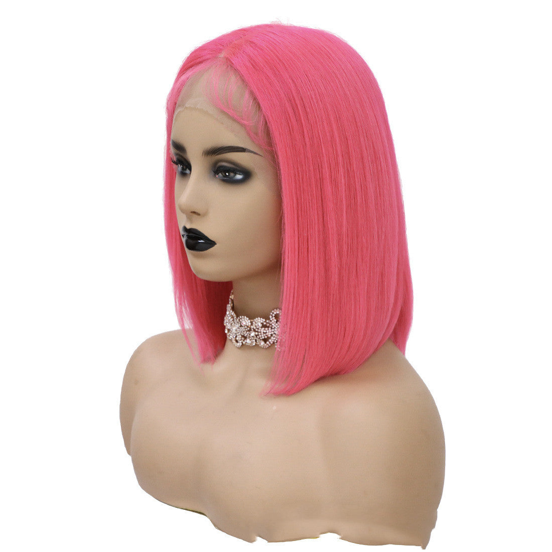 Women's European And American T-shaped Front Lace Bob Head Cover