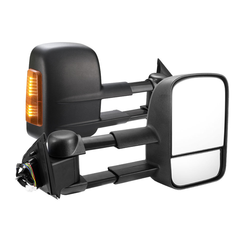 Applicable To D23 NP300 2015-ON Adjustable Large Vision With Light Electric Exterior Rear Vision Mirrors