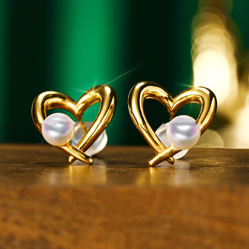 Women's Natural Pearl Earrings